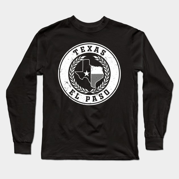 El Paso Texas Long Sleeve T-Shirt by Jennifer